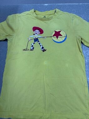 adidas Yellow Kids Toy Story Jessie Graphic Tee